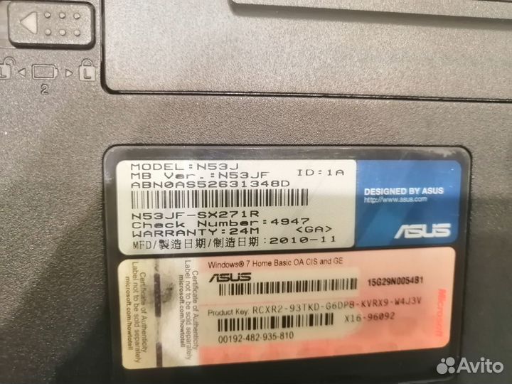 Ноутбук hp