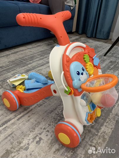 Ходунки каталка 2 в 1