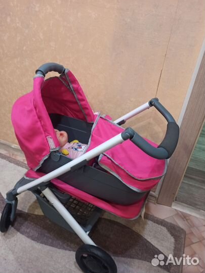 Коляска для кукол 3 в 1