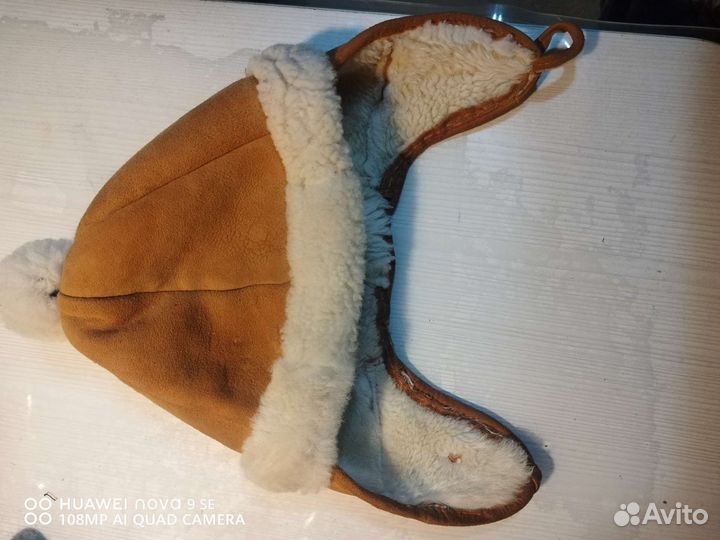 Шапка детская из овчины