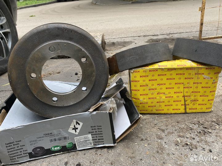 Задный тормозной барабан LPR форд транзит