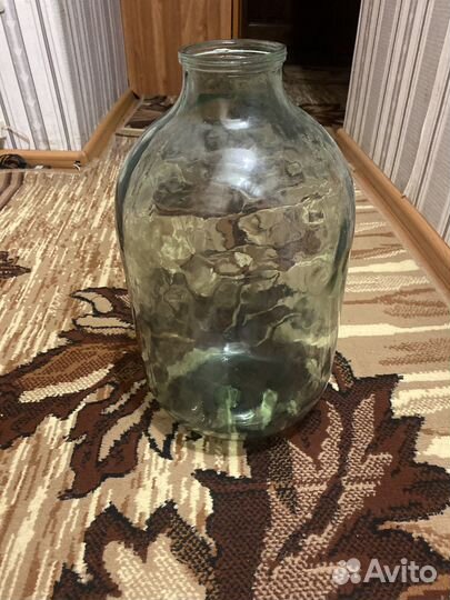 Бутыль 10 литров стекло