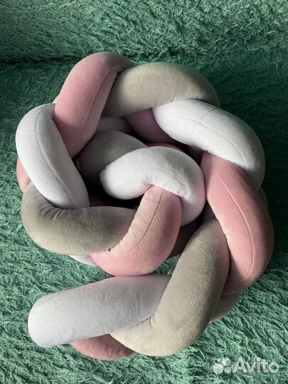 Бортик косичка