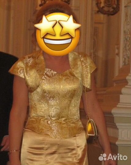 Вечернее платье с корсетом