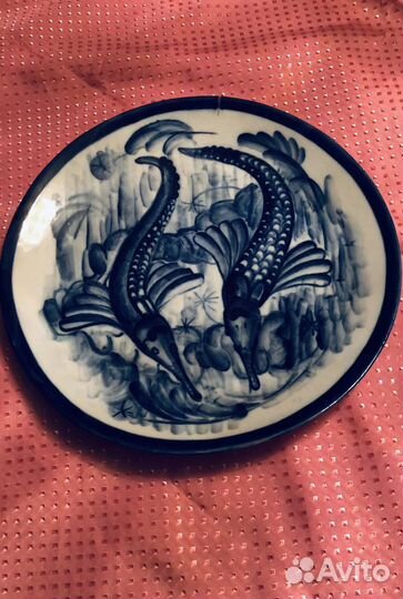 Тарелка керамика