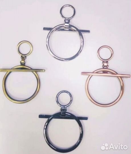 Тоглы для вязаних сумок, замок на сумку