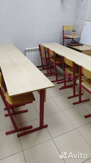 Детские парты и стулья