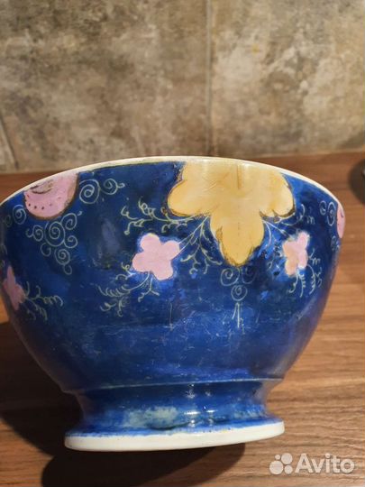 Пиала.Суповая тарелка.Фарфор Кузнецов.19 век