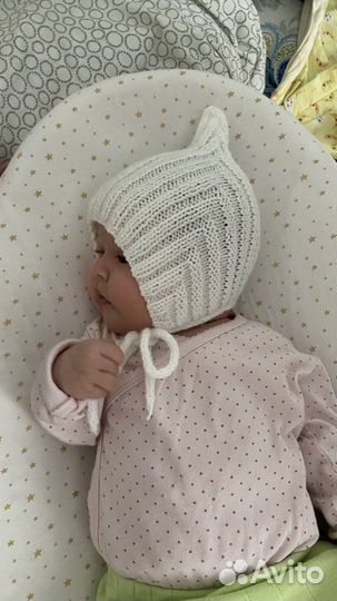 Шапка вязаная детская, эльф