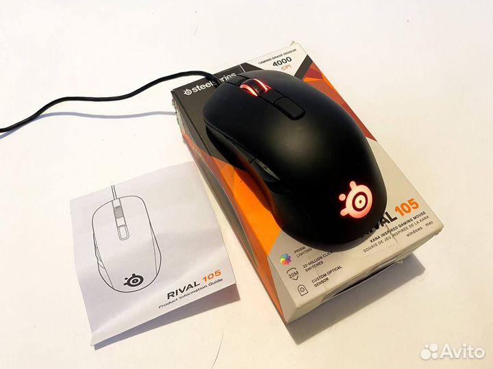 Игровая мышь SteelSeries Rival 105