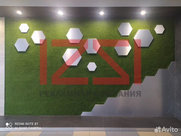 Монтаж вывесок световых конструкций