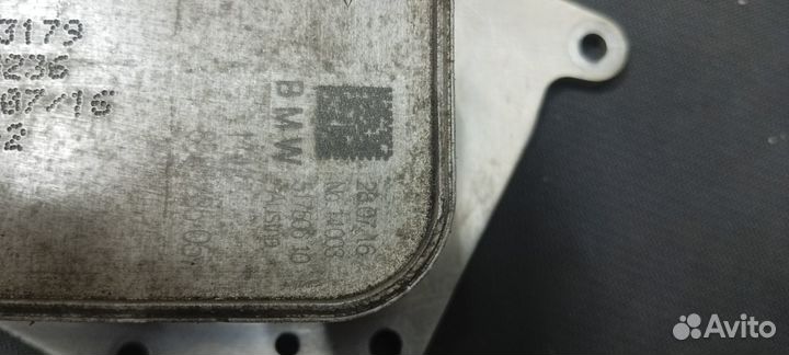 Радиатор масляный (Теплообменник) 72353179. 858523