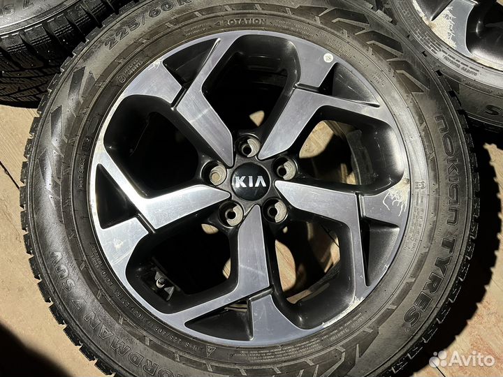 Колеса r17 sportage 225/60