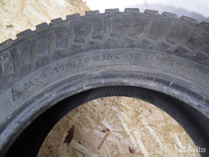 Шина покрышка nokian nordman c 195/70 r15c 104/102