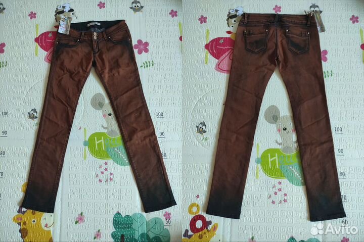 Лосины, джинсы, брюки, юбка, майка новые