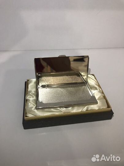 Визитница с перламутром ручной работы