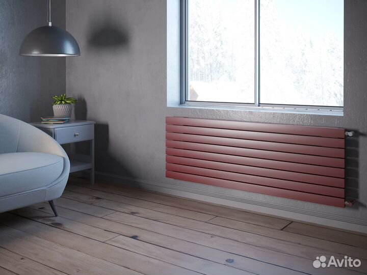 Радиатор стальной трубчатый P60 1500 H -14 секц