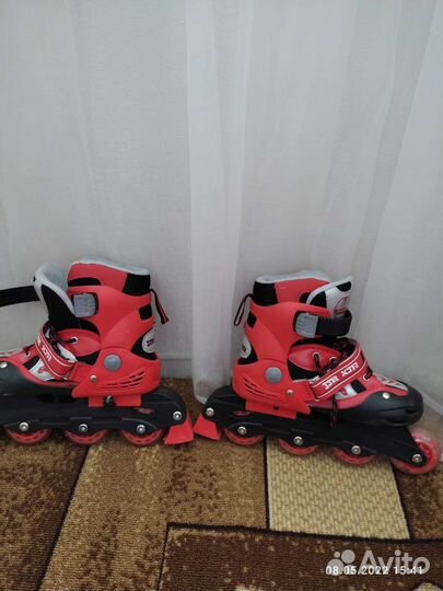 Роликовые коньки детские раздвижные