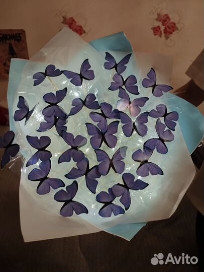 Букеты цветы из бабочек