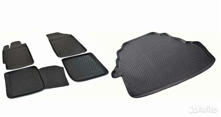 Коврики в салон Toyota Camry кузов v50