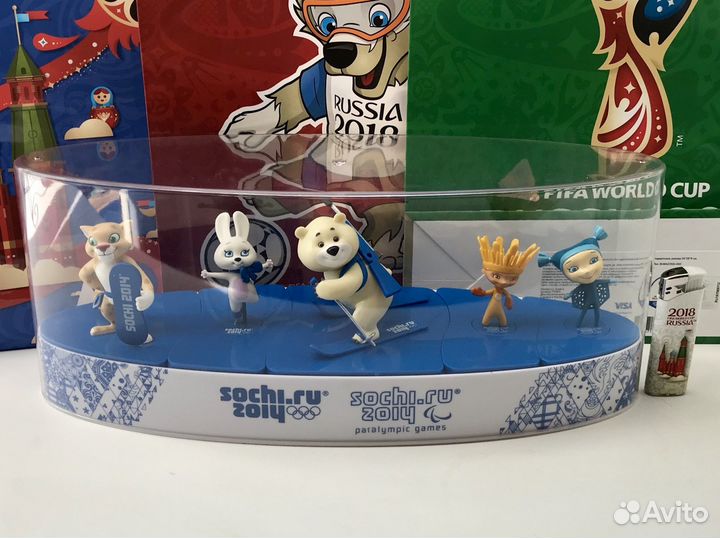 Фигурки-Талисманы Олимпиады Сочи 2014