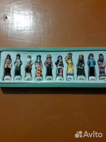 Мини фарфоровые статуэтки