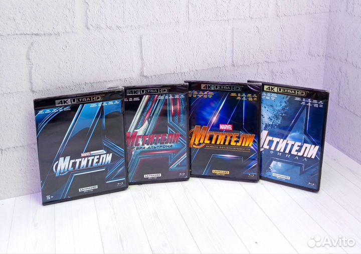 4K UHD Blu-ray. Мстители. Коллекция фильмов