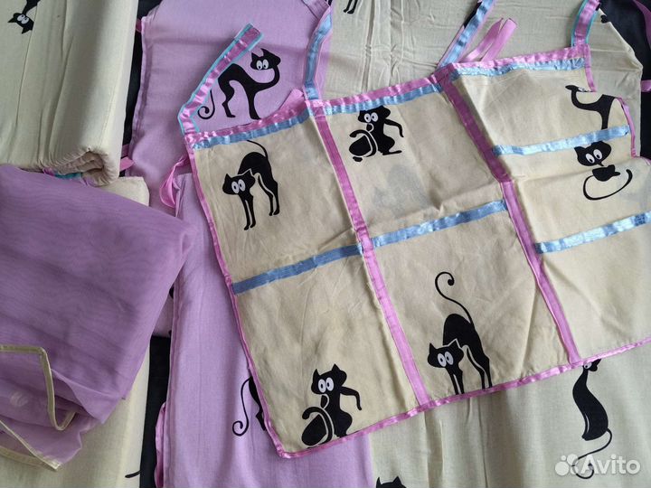 Бортики в кроватку