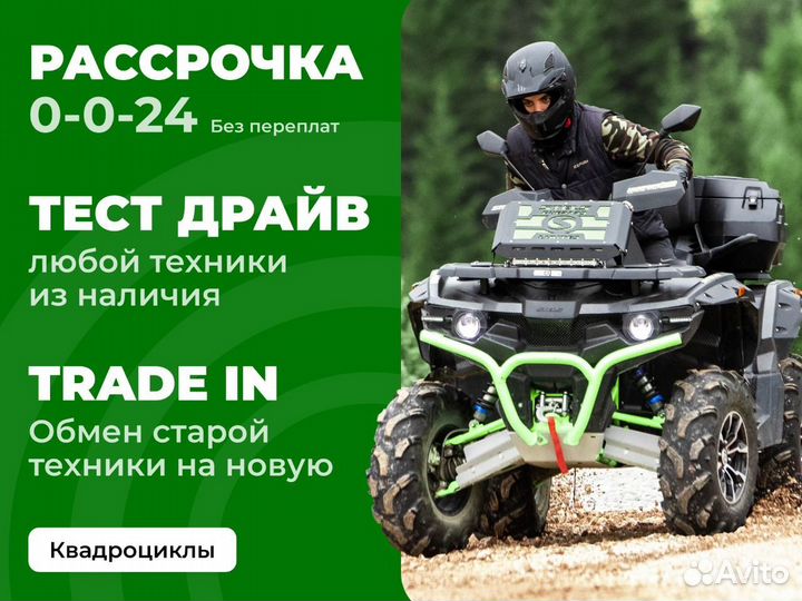 Квадроцикл Grizzly 300cc