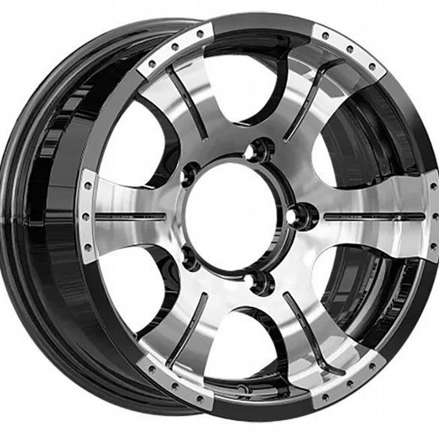 Диски K&K Байконур 8x16 6x139.7 ET20 D108.5 Алмаз черный