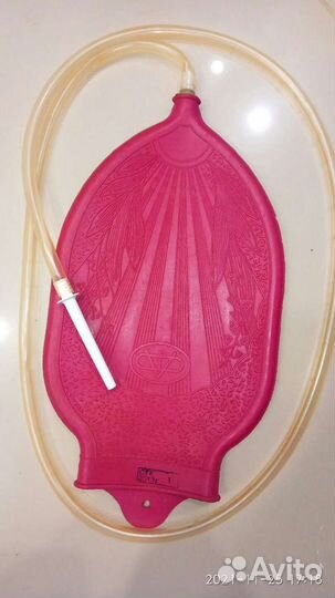 Кружка Эсмарха резиновая