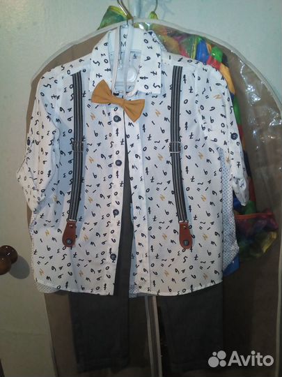 Нарядная одежда для мальчика р.110