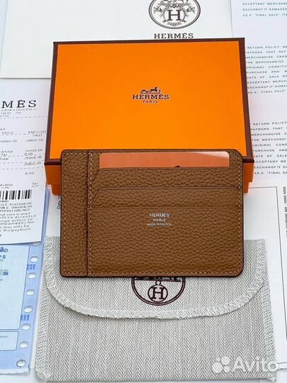 Картхолдеры Hermes визитницы