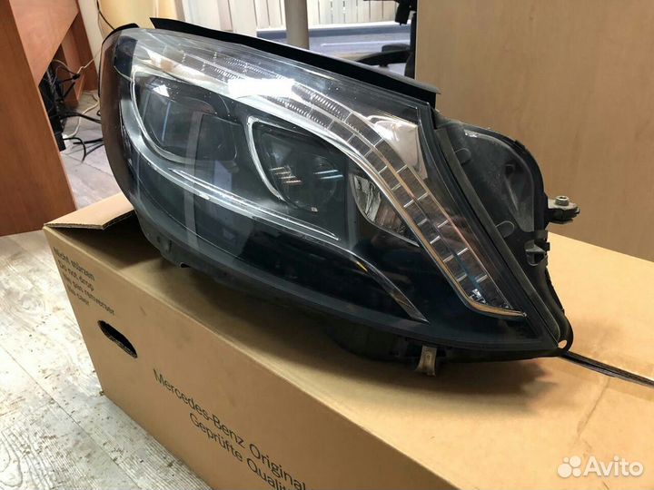 Mercedes w222, передняя Правая фара, оригинал