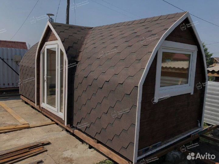 Готовая баня викинг