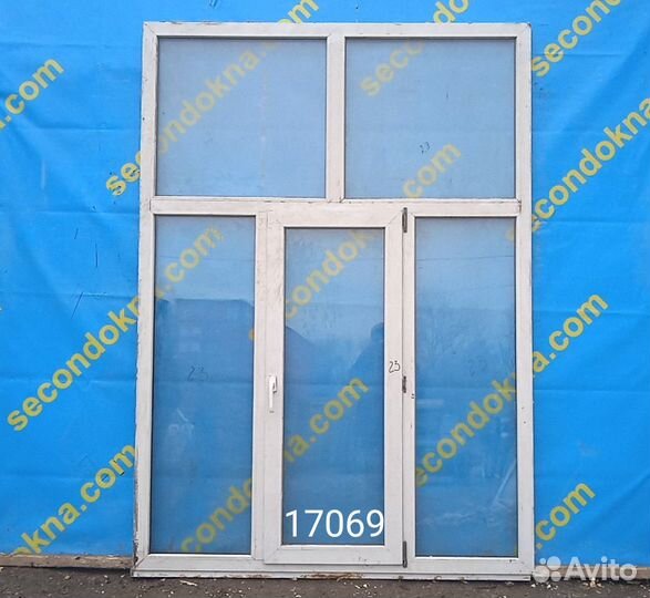 Пластиковое окно Б/У 2340(в)х1630(ш)