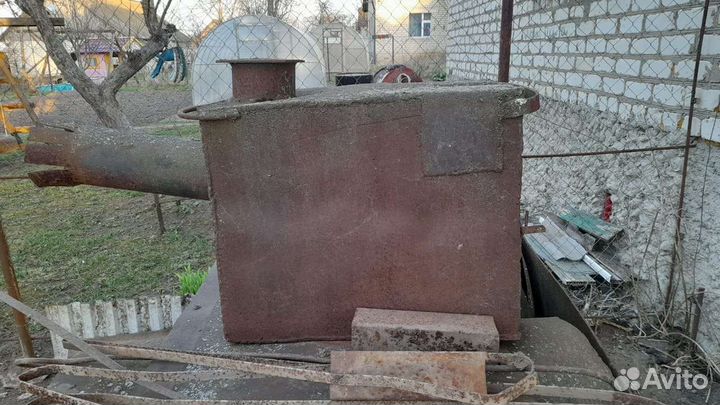 Печка металлическая