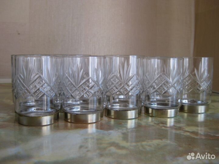 Хрустальные рюмки СССР