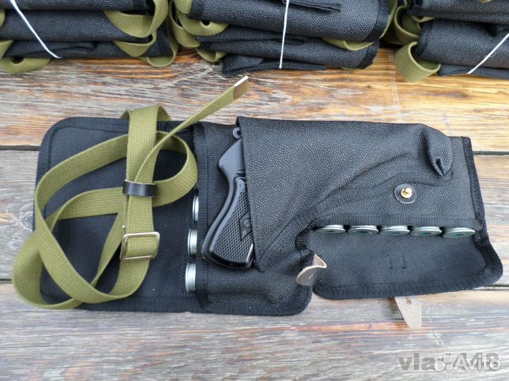 Кобура-патронташ для ракетниц спш, осп, сп и др