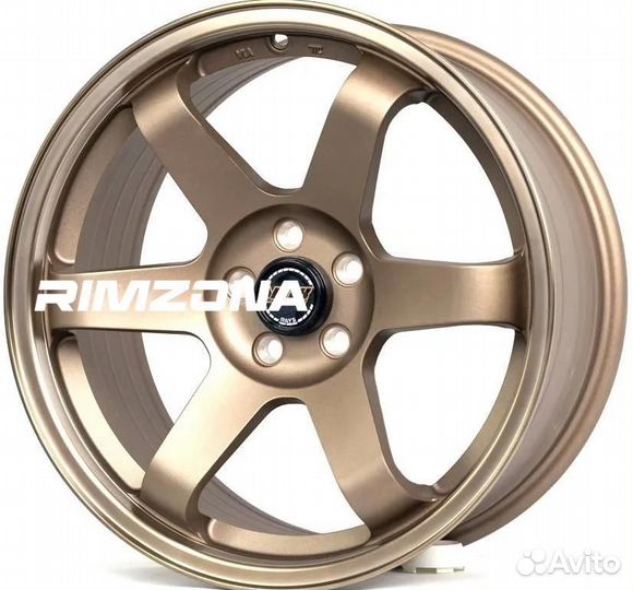 Литые диски rays R17 5x100 srt. Примерка