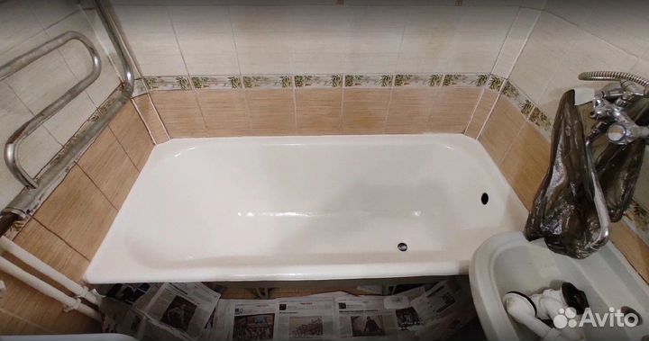 Реставрация ванн жидким акрилом