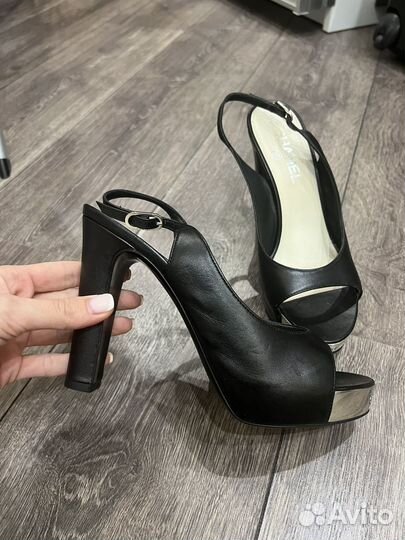 Босоножки chanel