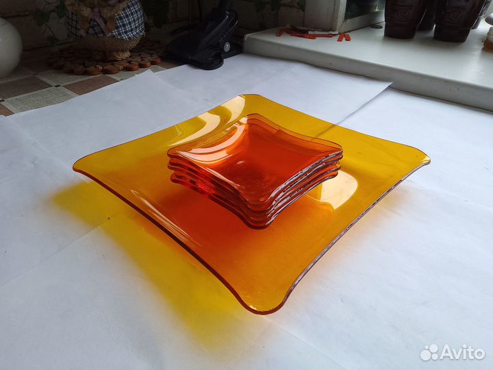 Комплект тарелочек для десерта