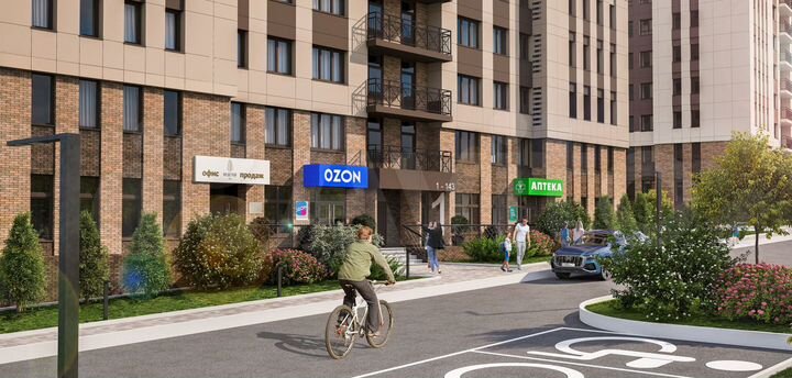 1-к. квартира, 34 м², 13/17 эт.