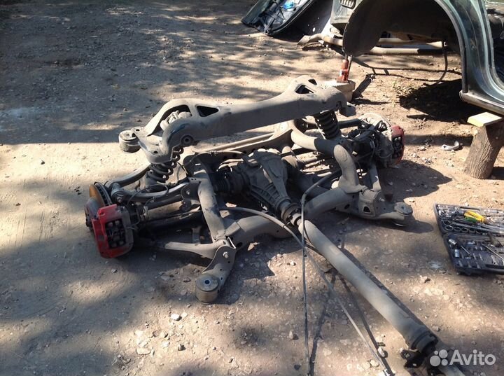 Vw Touareg подвеска задняя подрамник