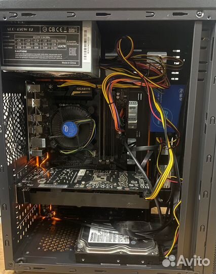 Игровой компьютер Pentium G4400+16ddr4+GTX 1060