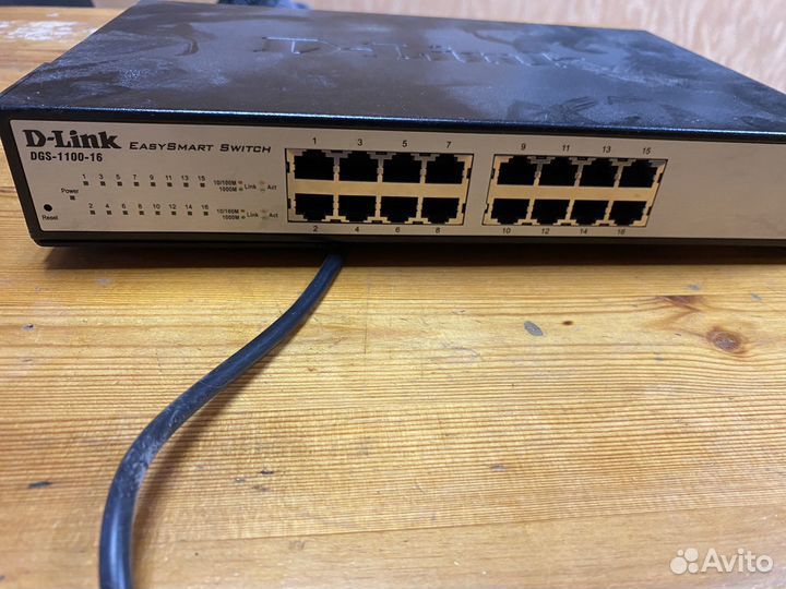 Сетевой коммутатор D-Link DES-1100-16