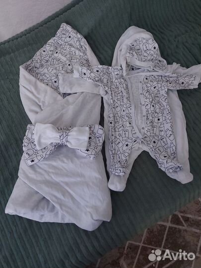 Конверт на выписку для новорожденных