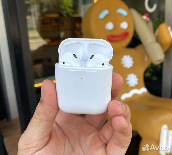 AirPods 2 +чехол+гарантия