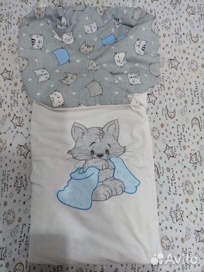 Конверт на выписку для мальчика весна осень